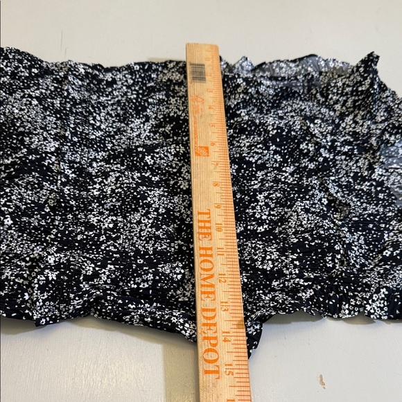 Madewell Smocked Crewneck Mini Dress in Floral Size 0 - Picture 8 of 11